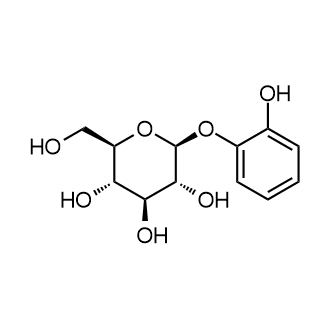 o-Hydroxyphenyl β-D-glucoside Chemical Structure