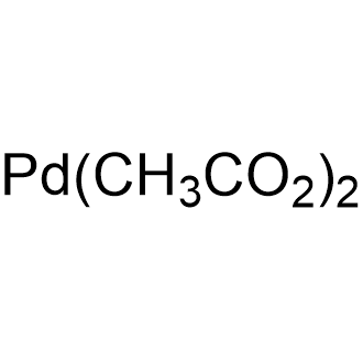 Palladium (II) acetate 化学構造