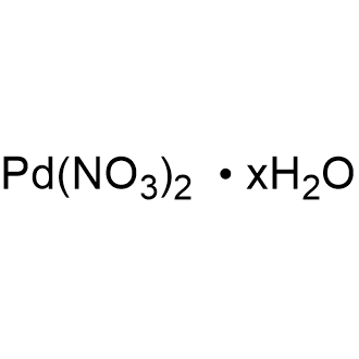 Palladium(II) nitrate hydrate Chemical Structure