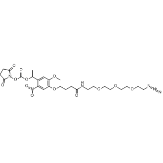 PC Azido-PEG3-NHS carbonate ester Chemical Structure