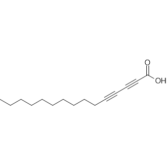 Pentadeca-2,4-diynoic acid 化学構造