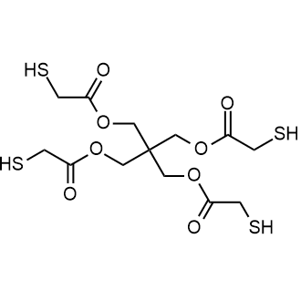 Pentaerythritol Tetrakis(mercaptoacetate) Chemical Structure