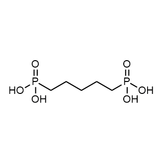 Pentane-1,5-diyldiphosphonic acid Chemische Struktur