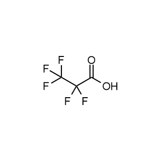 Perfluoropropionic acid Chemical Structure