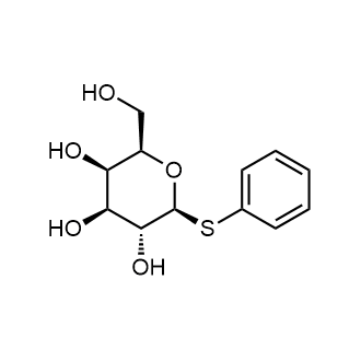 Phenyl β-D-thiogalactopyranoside Chemical Structure