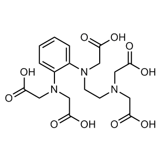 Phenyleneethylenetriamine Pentaacetic Acid Chemical Structure