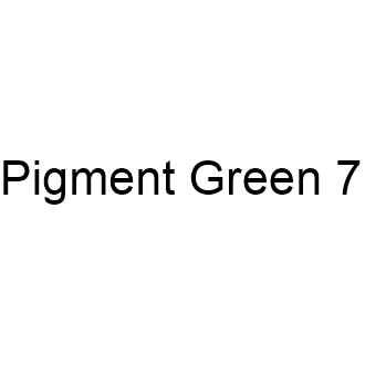 Pigment Green 7 التركيب الكيميائي