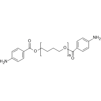 Poly(1,4-butanediol)bis(4-aminobenzoate) Chemical Structure