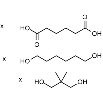 Poly(1,6-hexanediol/neopentyl glycol-alt-adipic acid) Chemical Structure