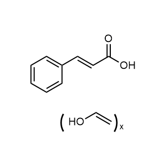 Poly(vinyl cinnamate) Chemical Structure