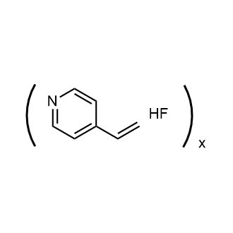 Poly[4-vinylpyridinium poly(hydrogen fluoride)] Chemical Structure