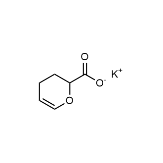 Potassium 3,4-dihydro-2h-pyran-2-carboxylate Chemical Structure