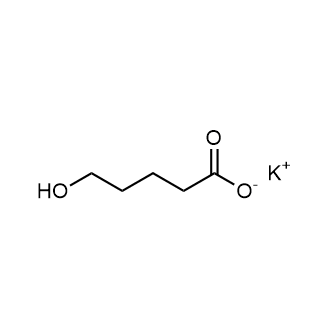 Potassium 5-hydroxypentanoate Chemische Struktur