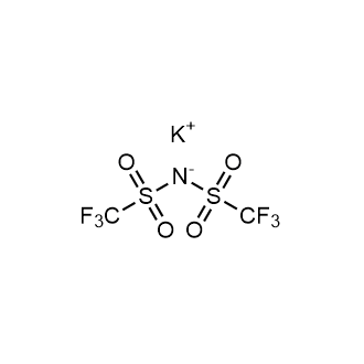 Potassium bis(trifluoromethylsulfonyl)imide Chemische Struktur