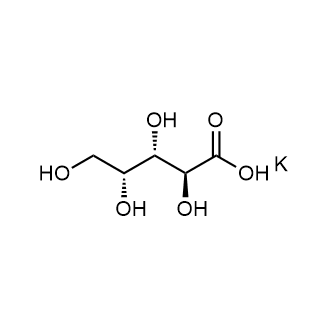 Potassium D-lyxonate Chemical Structure