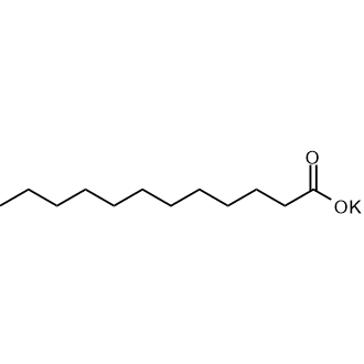 Potassium dodecanoate Chemical Structure