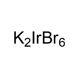 Potassium hexabromoiridate(IV) 化学構造