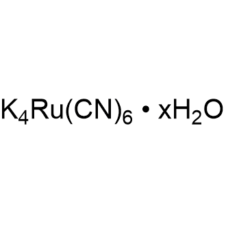 Potassium hexacyanoruthenate(II) hydrate Chemical Structure