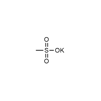 Potassium methanesulfonate التركيب الكيميائي