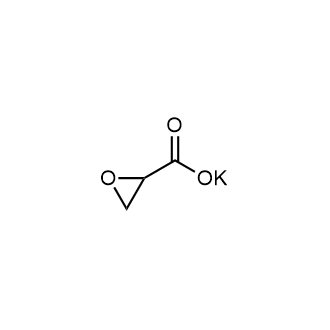 Potassium oxirane-2-carboxylate Chemische Struktur