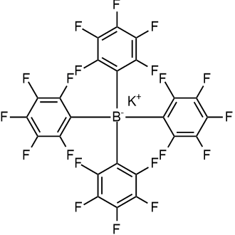 Potassium tetrakis(perfluorophenyl)borate Chemical Structure