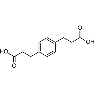 p-Phenylenedipropionicacid التركيب الكيميائي