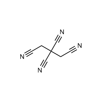 Propane-1,2,2,3-tetracarbonitrile 化学構造