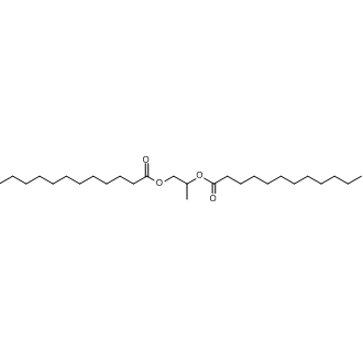 Propylene Glycol Dilaurate Chemische Struktur