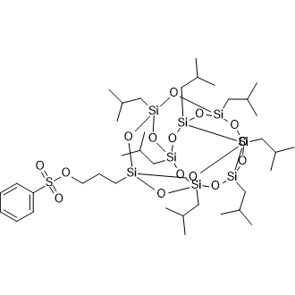 PSS-(3-Tosyloxypropyl)-heptaisobutyl substituted Chemische Struktur