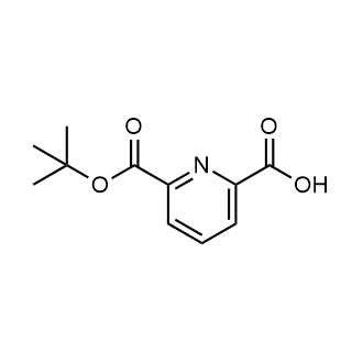 Pyridine-2,6-dicarboxylic acid mono-tert-butyl ester Chemical Structure