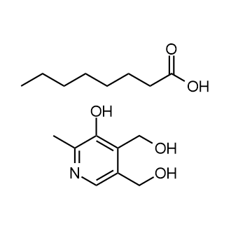 Pyridoxine Dicaprylate Chemical Structure