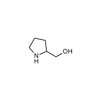 Pyrrolidin-2-ylmethanol Chemical Structure