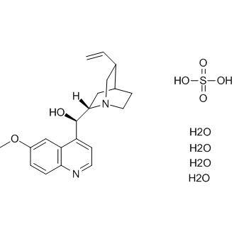 Quinine sulfate hydrate(2:1:4) Chemical Structure