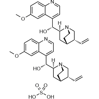 Quinine(sulfate)(2:1) Chemical Structure