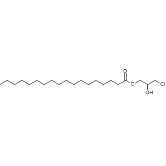 rac-1-Stearoyl-3-chloropropanediol Chemical Structure