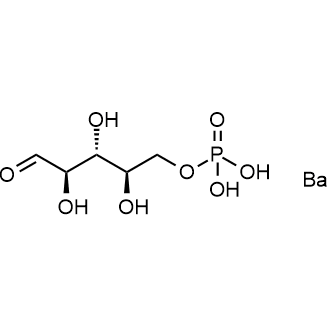 Ribose-5-phosphate Barium Salt Chemical Structure