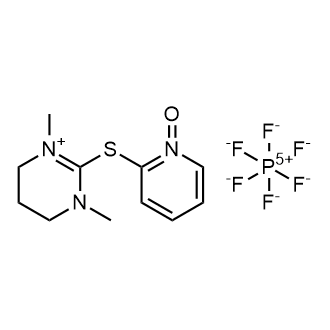 S-(1-Oxo-2-pyridyl)-thio-1,3-dimethylpropyleneuronium hexafluorophosphate 化学構造