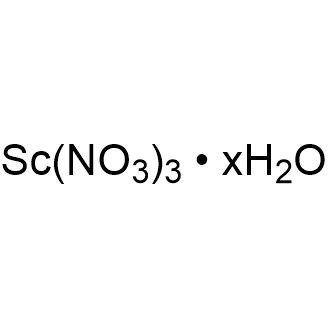 Scandium nitrate hydrate, 99.99% Chemical Structure