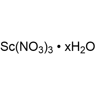 Scandium(III) Nitrate Hydrate Chemical Structure