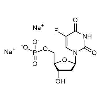 Sodium ((2R,3S,5R)-5-(5-fluoro-2,4-dioxo-3,4-dihydropyrimidin-1(2H)-yl)-3-hydroxytetrahydrofuran-2-yl)methyl phosphate التركيب الكيميائي