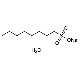 Sodium 1-octanesulfonate monohydrate(Reagent for Ion-Pair Chromatography,99%) Chemical Structure