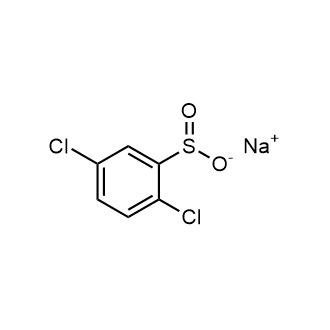 Sodium 2,5-dichlorobenzenesulfinate Chemische Struktur