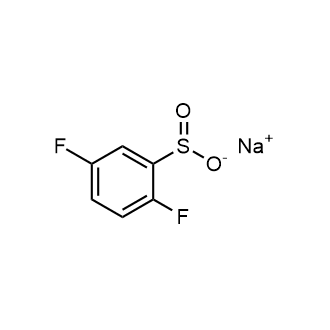 Sodium 2,5-difluorobenzenesulfinate التركيب الكيميائي