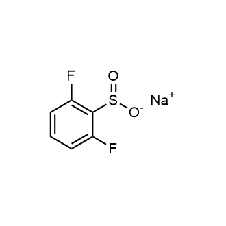 Sodium 2,6-difluorobenzenesulfinate 化学構造