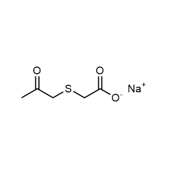 Sodium 2-[(2-oxopropyl)sulfanyl]acetate Chemical Structure