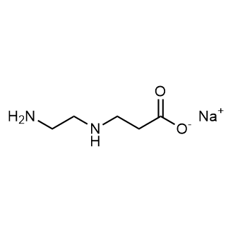 Sodium 3-((2-aminoethyl)amino)propanoate 化学構造