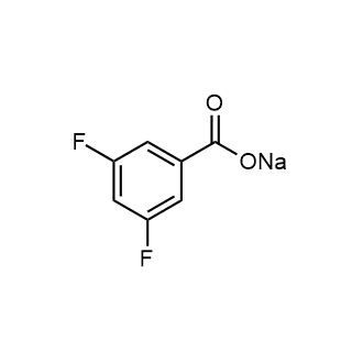 Sodium 3,5-difluorobenzoate Chemische Struktur