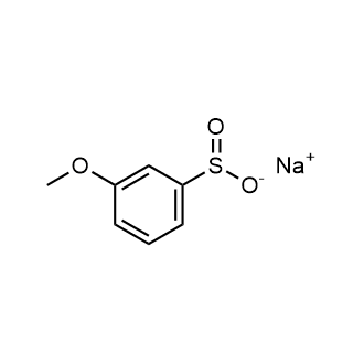 Sodium 3-methoxybenzenesulfinate Chemical Structure