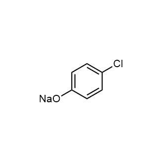 Sodium 4-chlorophenolate Chemical Structure