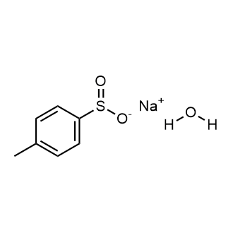 Sodium 4-methylbenzenesulfinate hydrate 化学構造